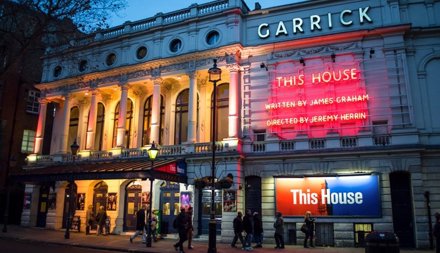 Garrick Theatre Charing Cross Road This House