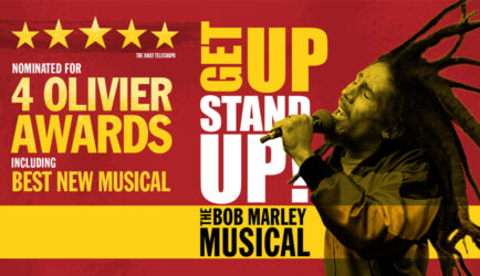 Get Up, Stand Up! The Bob Marley Musical – now booking until 2023!
