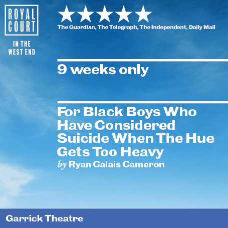 For Black Boys Who Have Considered Suicide When The Hue Gets Too Heavy poster art