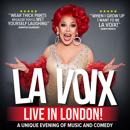 LA VOIX LIVE IN LONDON poster art
